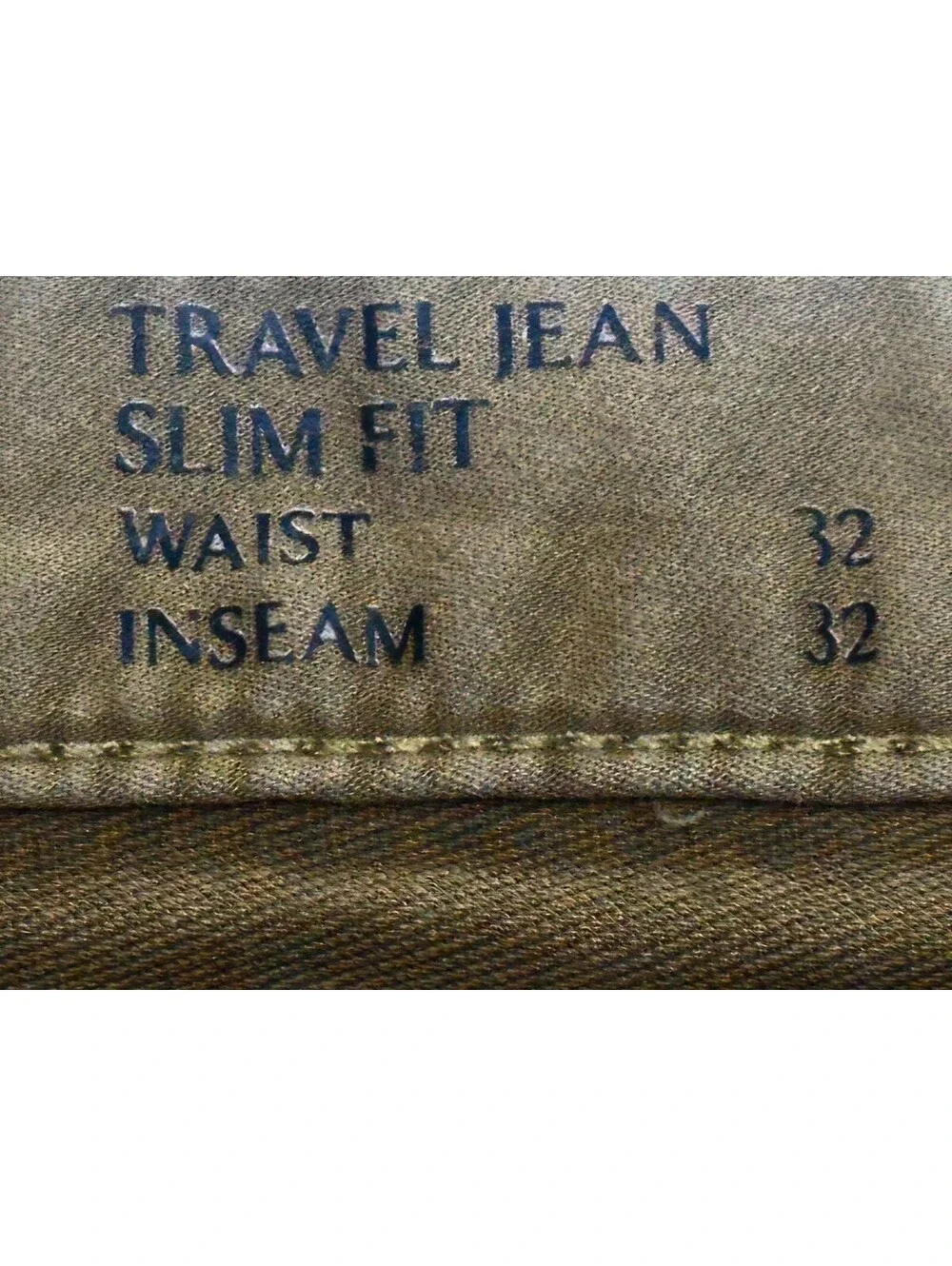 Banana Republic Slim Straight Travel Jeans Brown Mens 32/32